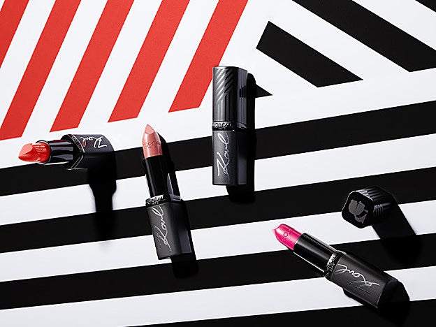 Karl Lagerfeld x L’Oréal Paris Color Riche Labiales (13,95 €/u).
