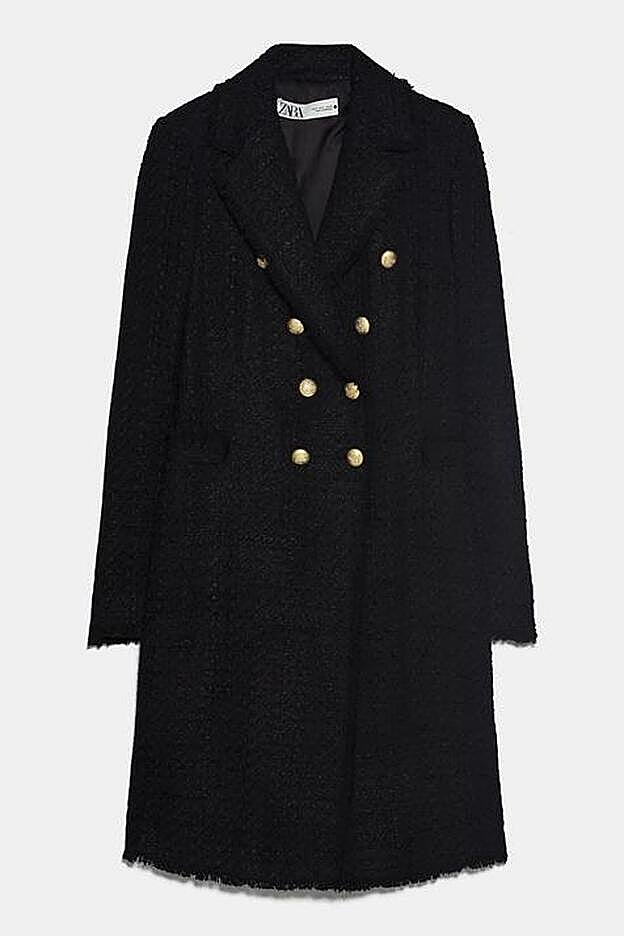 Un paso más allá en el estilo lady: una propuesta de Zara en tweed.