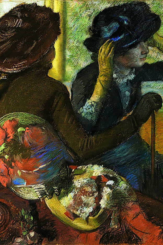 En la sombrerería. 1882.