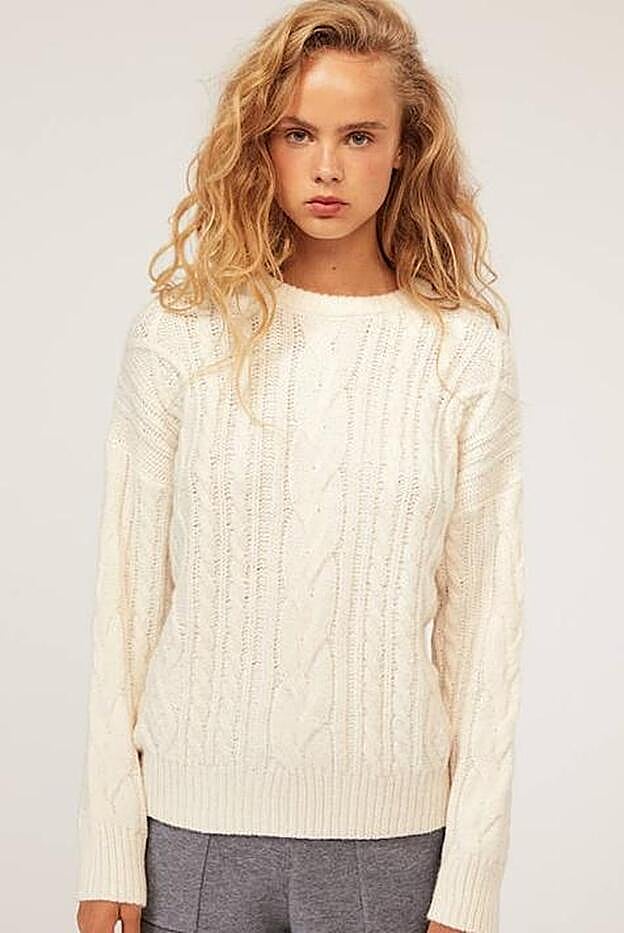 Jersey crudo de Oysho (29,99 euros).