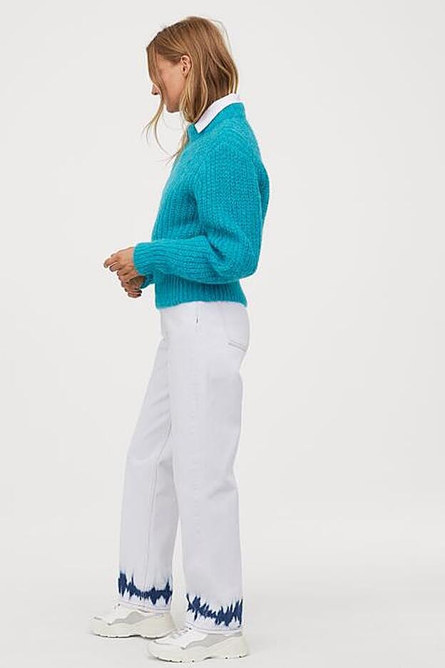 Este diseño está disponible en otros dos colores, denim claro y crudo.