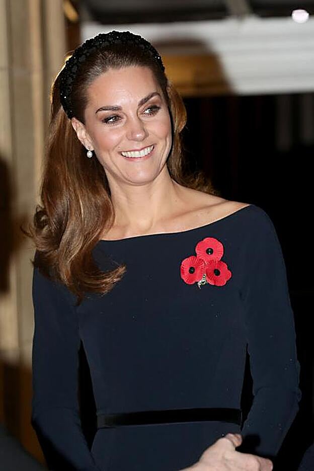 El look beauty de Kate Middleton en el Annual Royal British Legion Festival.