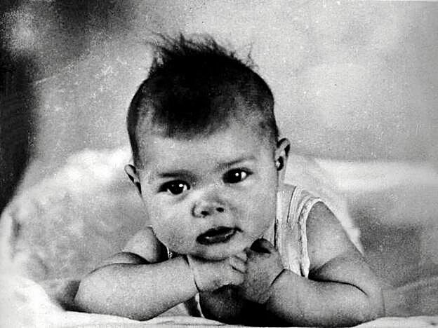 Garce Kelly en una imagen a los 8 meses.