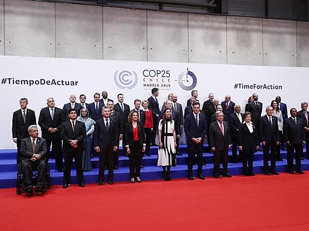 Foto del acto inaugural de la Cumbre del Clima