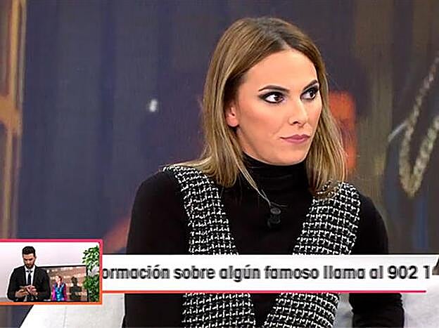 Irene Rosales durante su explicación en 'Viva la vida'.