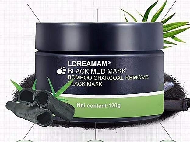 Mascarilla exfoliante Black Mud Mask de LDREAMAN. En Amazon. (15,99 euros).