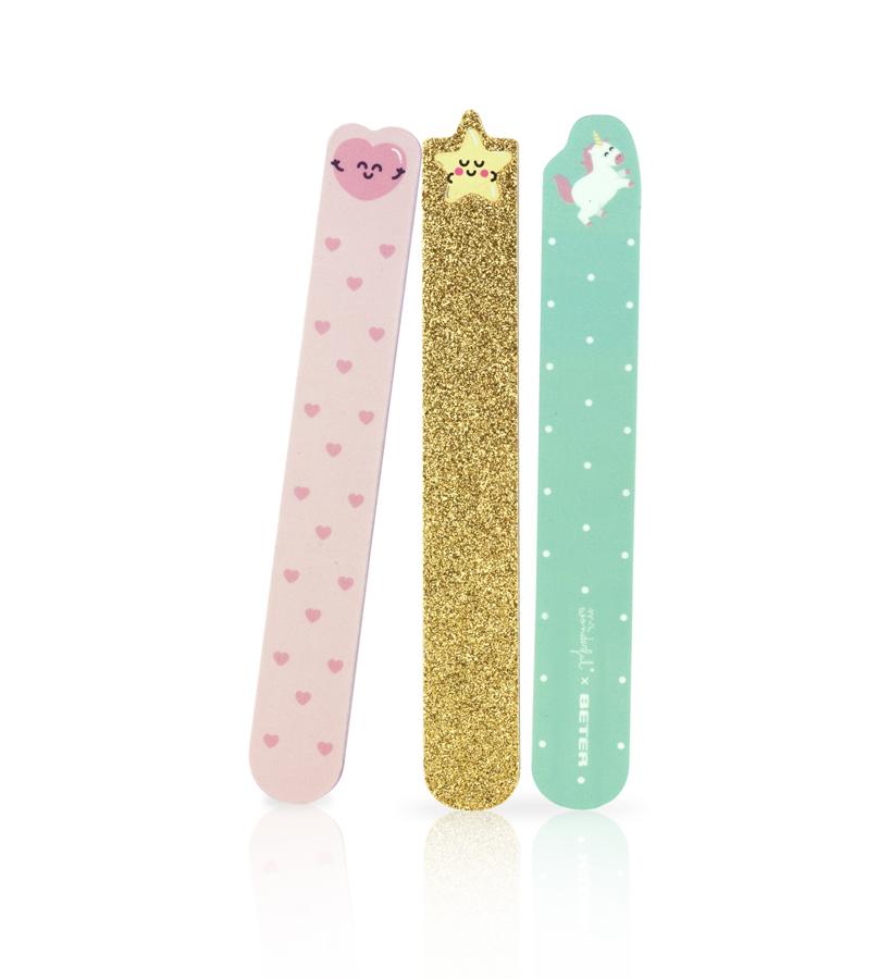 Set de tres limas de uñas con un diseño muy especial (5,95 €).