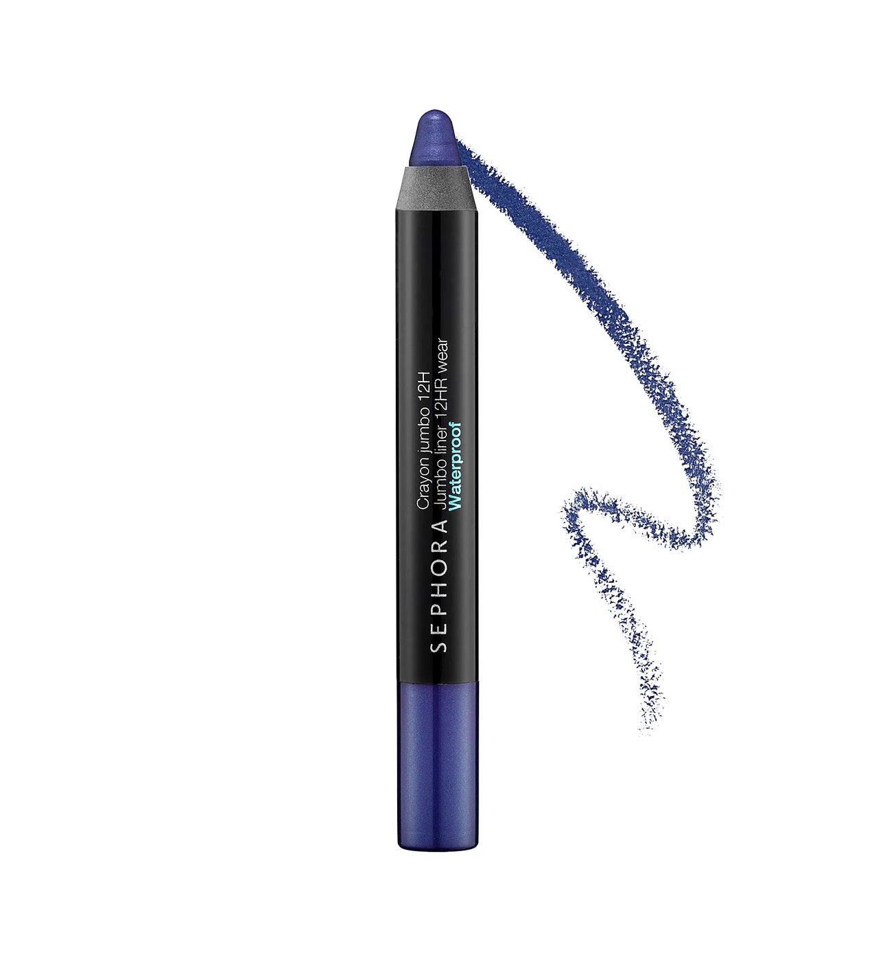 Para crear efectos combinados y líneas finas y definidas. Resistente al agua, el calor y la humedad, su fórmula cremosa es intensa esta lista para que la apliques sin problemas. Este tono es rico y brillante, formulado con ceras y pigmentos exclusivos te garantiza la máxima intensidad de color que promete permanecer durante 12 horas. Color: Marine. (12 €).