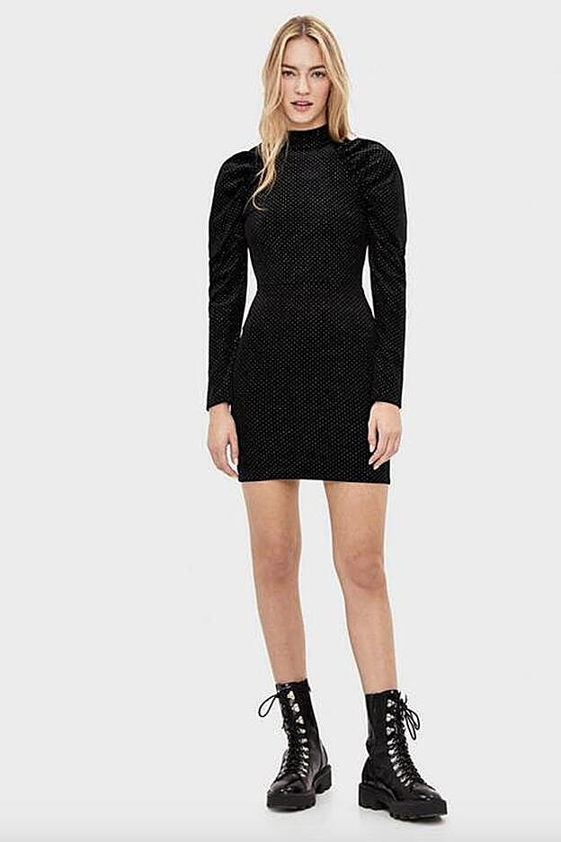 El vestido de Mery Turiel en el catálogo de Bershka