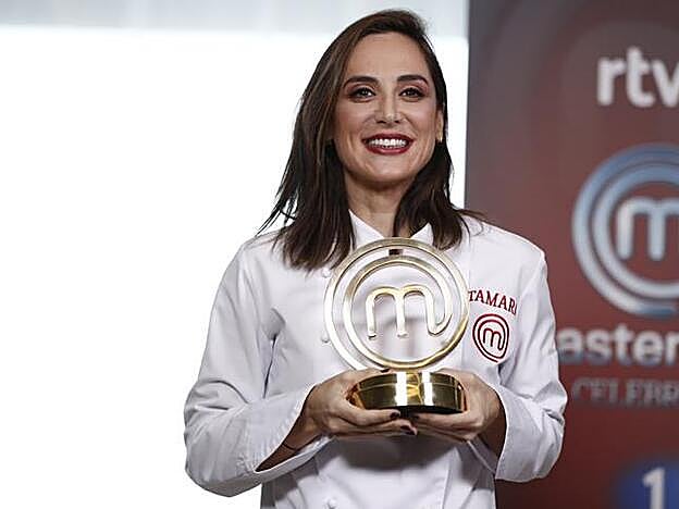 Tamara Falcó antes de someterse a ese retoque.