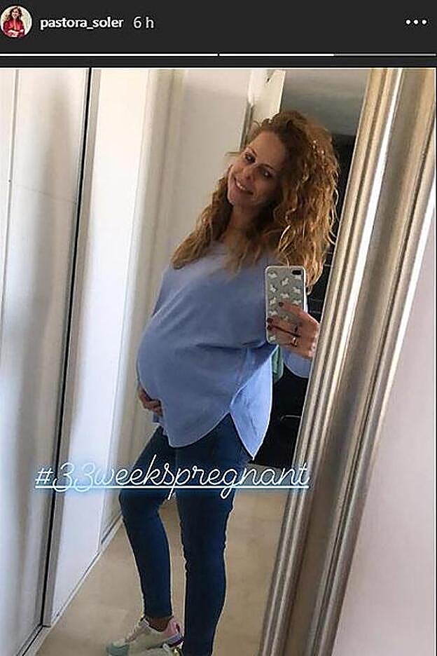 Esta es la imagen de Pastora Soler que ha compartido en Instagram.