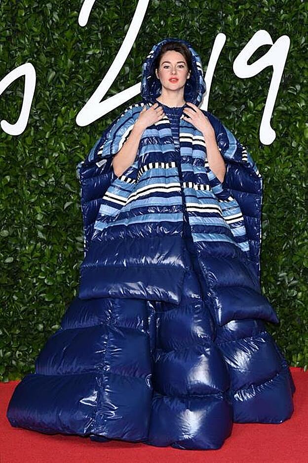 Shailene Woodley en los Fashion Awards 2019