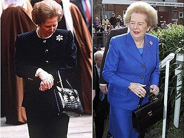 Margaret Tatcher no se separaba de este bolso.