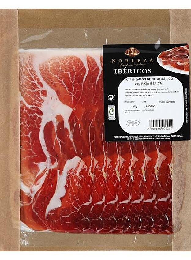Jamón de cerdo ibérico Villar