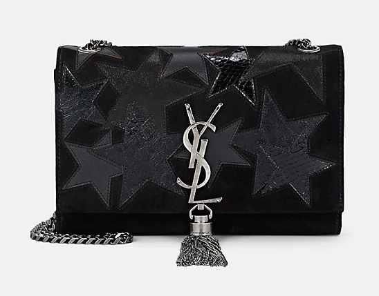 Bolso patchwork de Yves Saint Laurent.