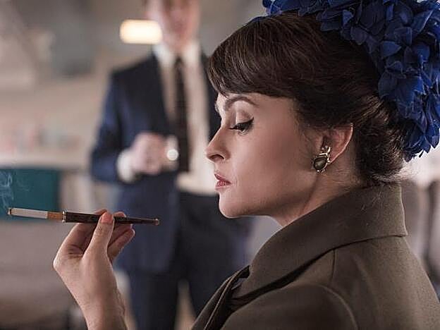 Helena Boham Carter en el papel de la Princesa Margarita.