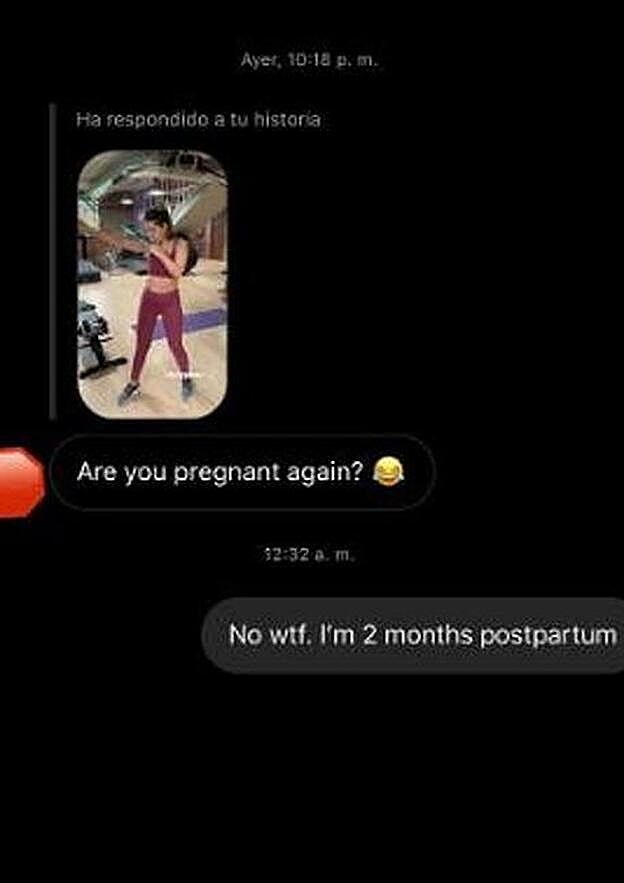 Este es el 'story' que ha compartido Laura Escanes.