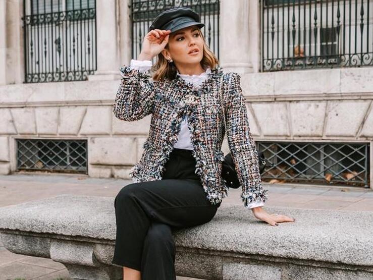 Fotos: Chaquetas de tweed para copiar el look más chic de Alexandra Pereira