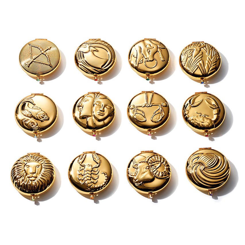 Zodiac Powder Compact Collection de Estée Lauder (150 euros).