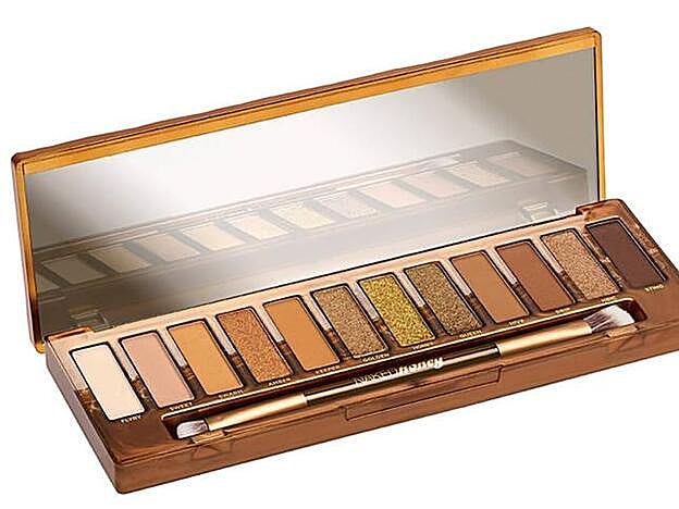Un favorito de los maquilladores: la paleta Naked Honey de Urban Decay.