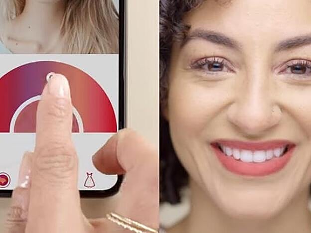 El dispositivo está conectado a una app que nos ofrece los datos y tonos.