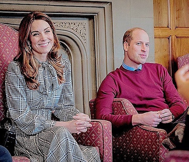 Kate Middleton, disfrutando del encuentro.