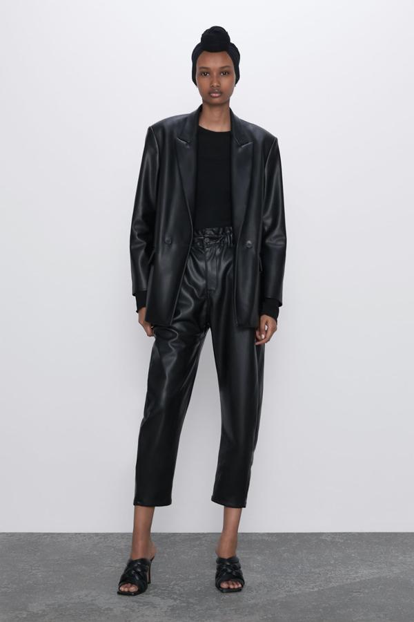 Fotos: Flechazo con las prendas efecto piel de la nueva colección de Zara