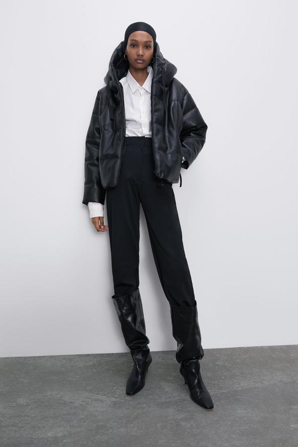 Fotos: Flechazo con las prendas efecto piel de la nueva colección de Zara