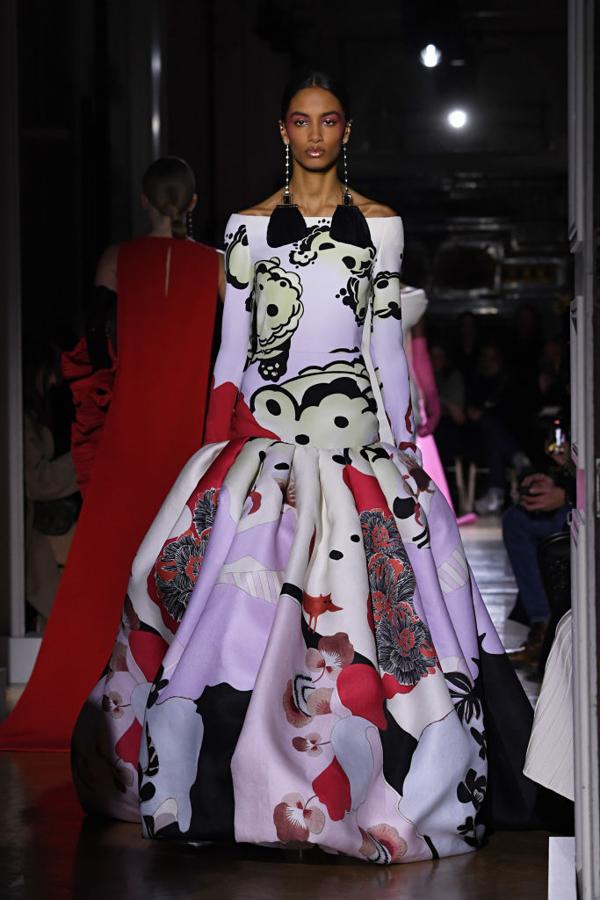 Desfile Alta Costura colección Primavera/Verano 2020 de Valentino.