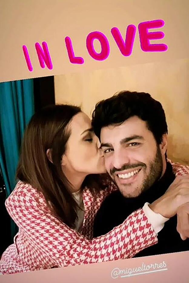 Una de las Stories de la cena que compartió Paula.