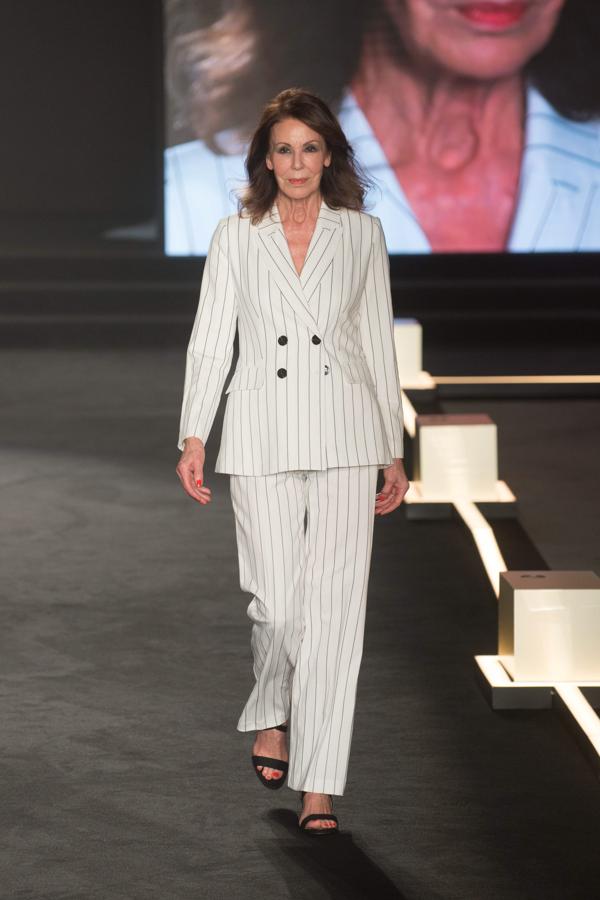 Paquita Torres en el desfile de L'Oréal Paris de la MBFWM.