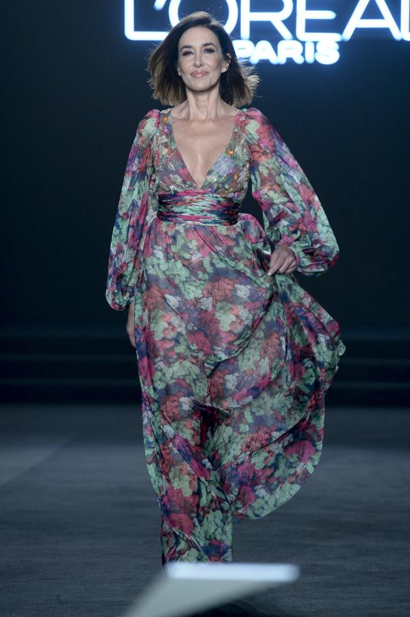 Elsa Anka en el desfile de L'Oréal Paris de la MBFWM.
