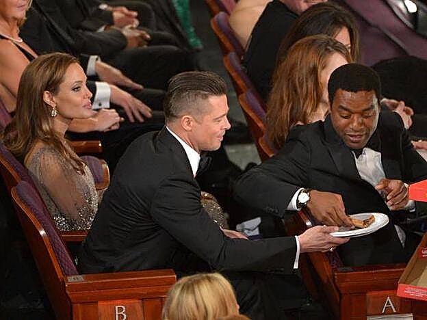 Brad Pitt y Angelina Jolie en los Oscar de 2014.
