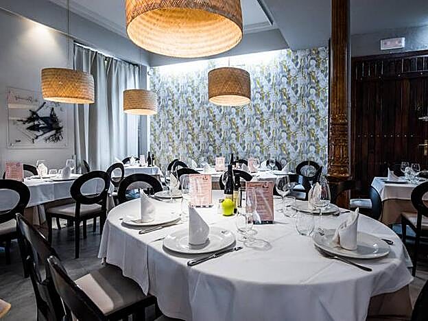 Una imagen del salón de El Caldero.