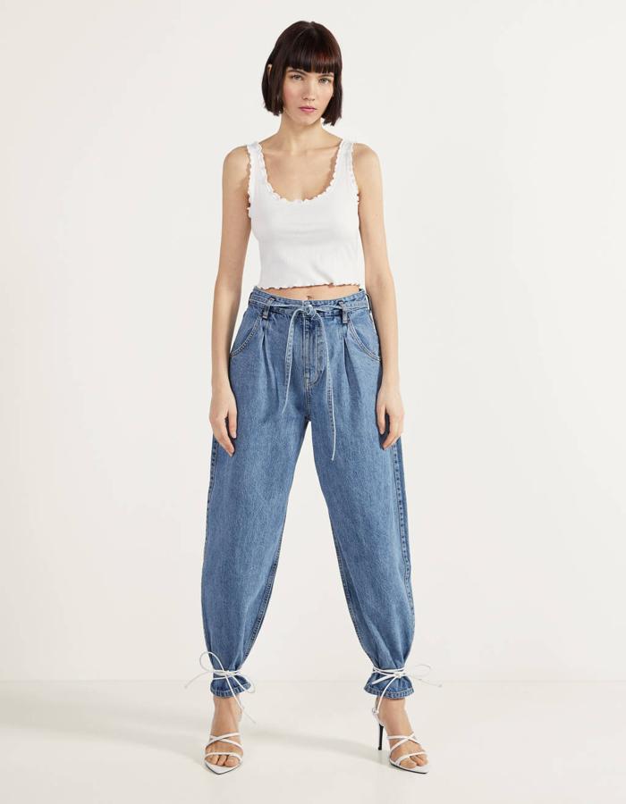 Jeans ballon fit (25,99 euros).