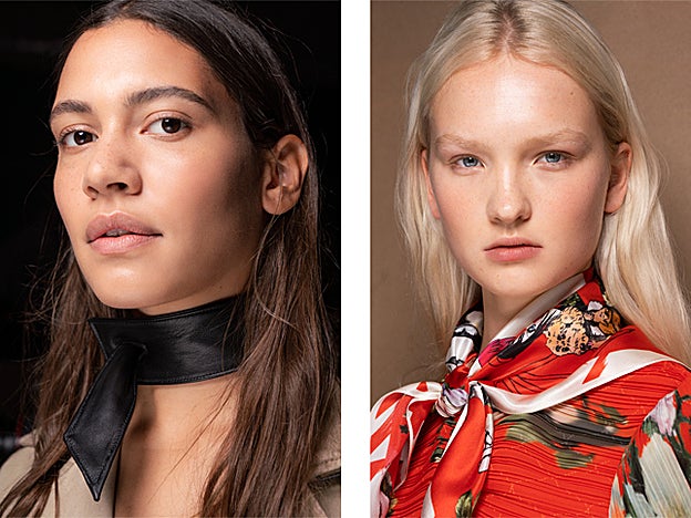 La piel impoluta es la protagonista en las pasarelas de Rag Bone y Preen.