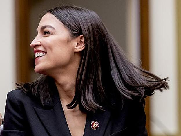 Ocasio-Cortez, una de las usuarias del champú para caballos más conocidas.