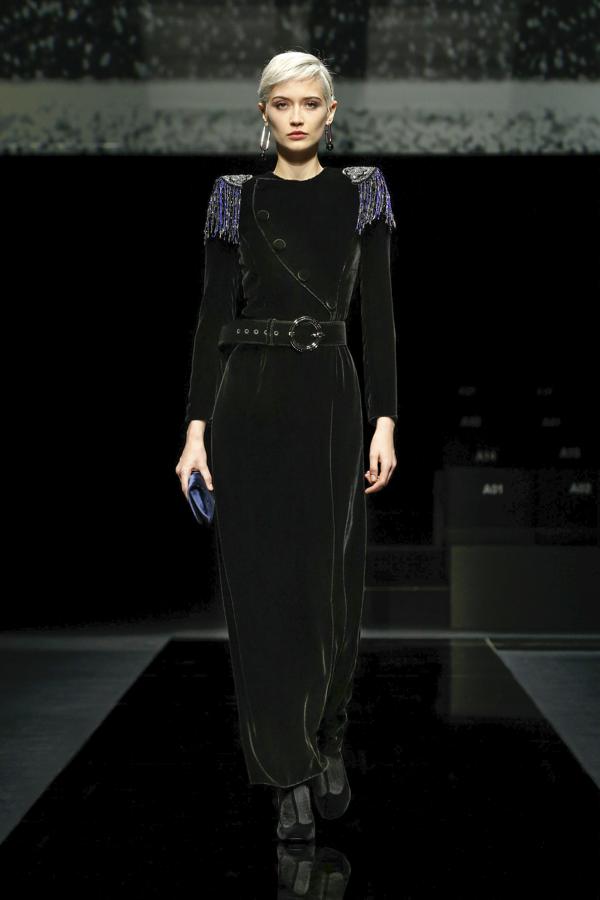 Desfile de Giorgio Armani.