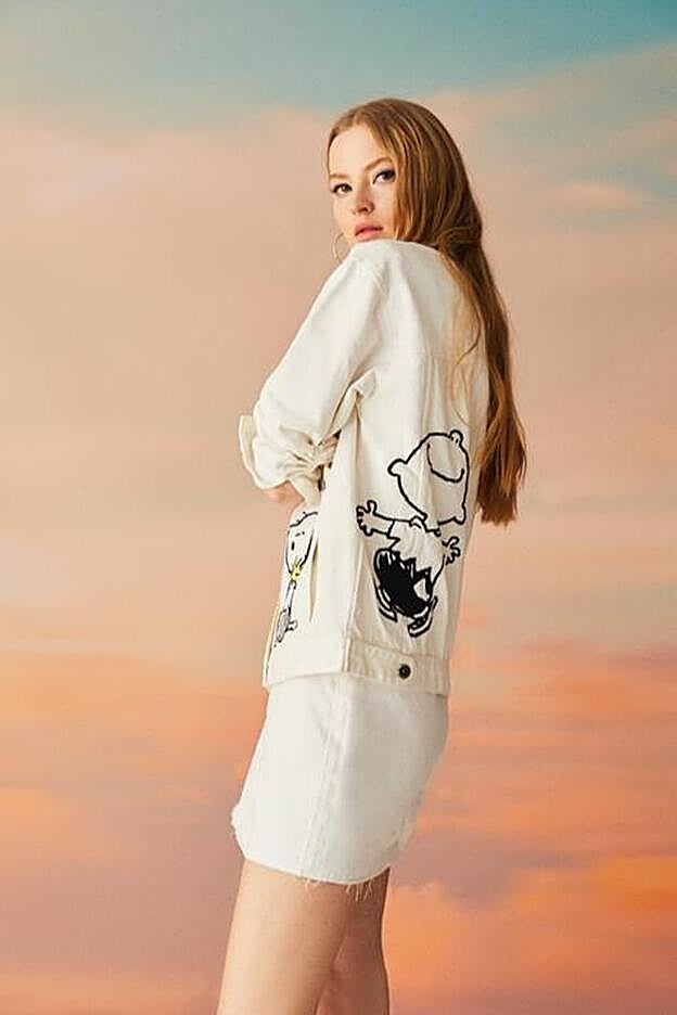 Nos encanta el homenaje a Snoopy en la colección vaquera de Lefties.