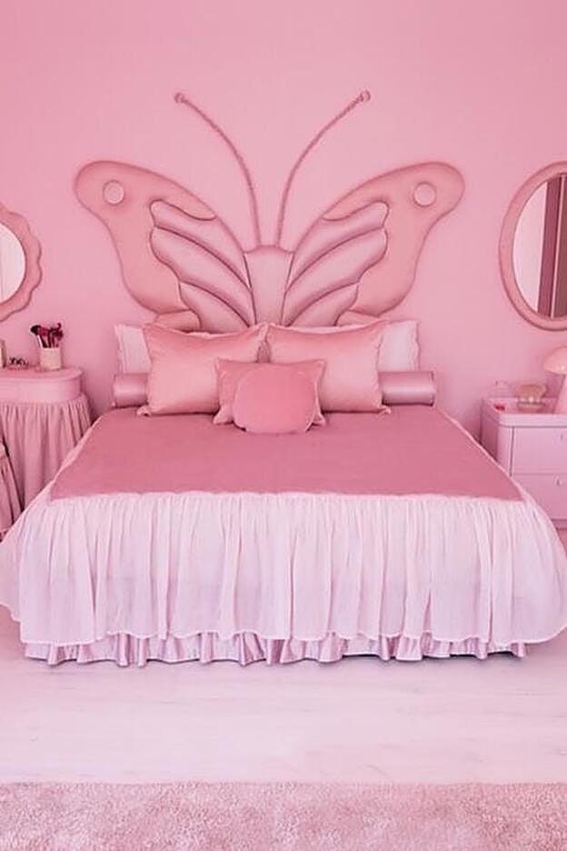 Habitación de North, la hija mayor de Kim Kardashian.