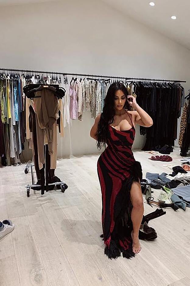 ¿A quién no le gustaría tener un vestidor como este?