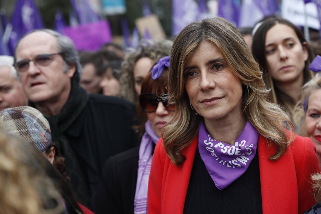 Begoña Gómez, mujer del presidente del Gobierno Pedro Sánchez, entre los infectados por coronavirus.