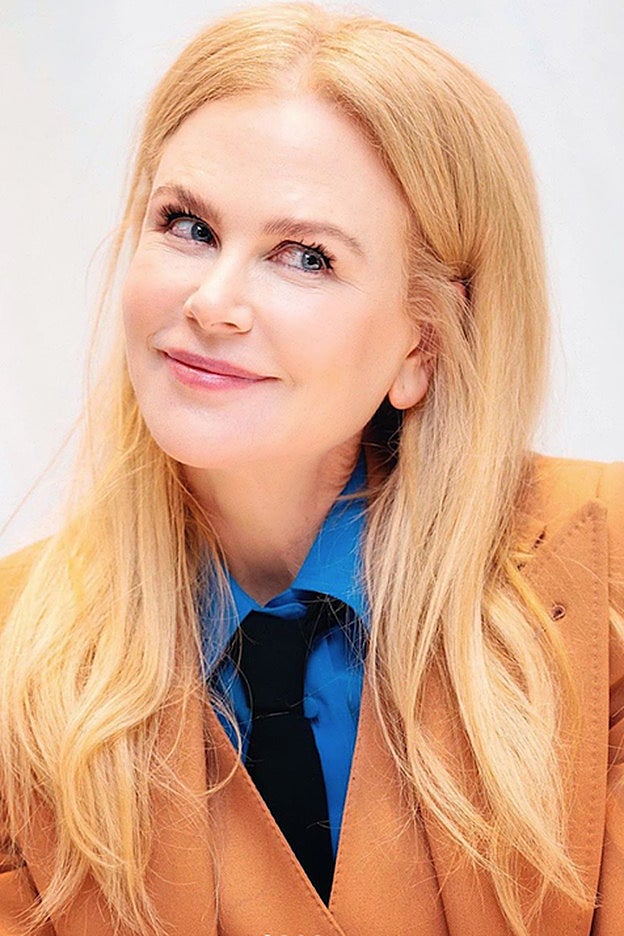 Nicole Kidman lleva años alisándose el pelo, de ahí la textura encrespada de su melena.