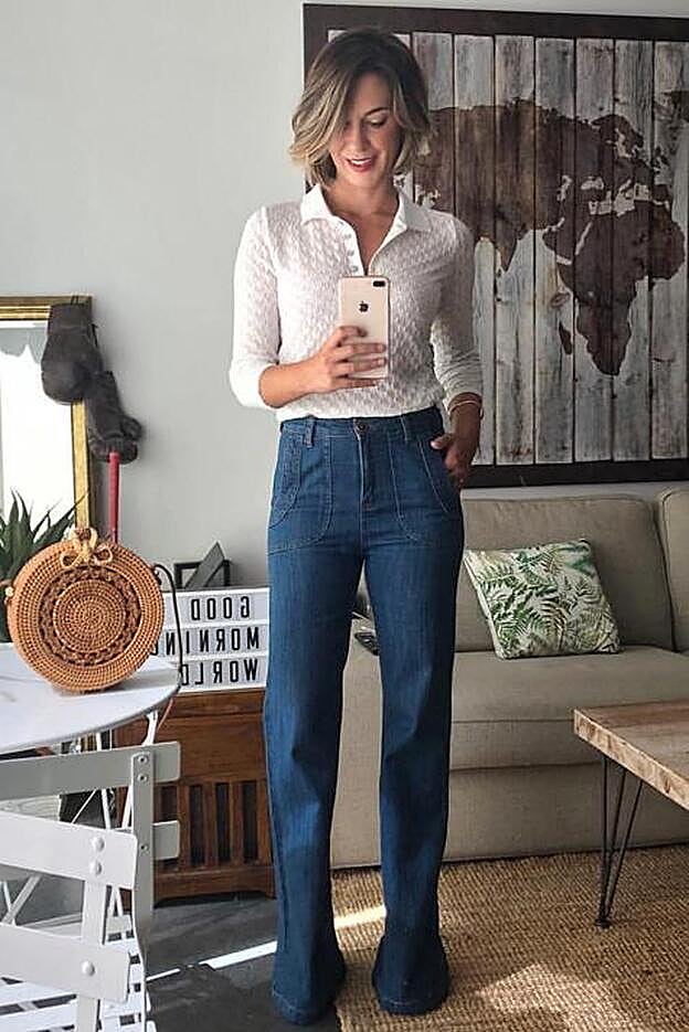 Los pantalones de campana vuelven cada año de diferentes formas pero (casi) siempre favorecen