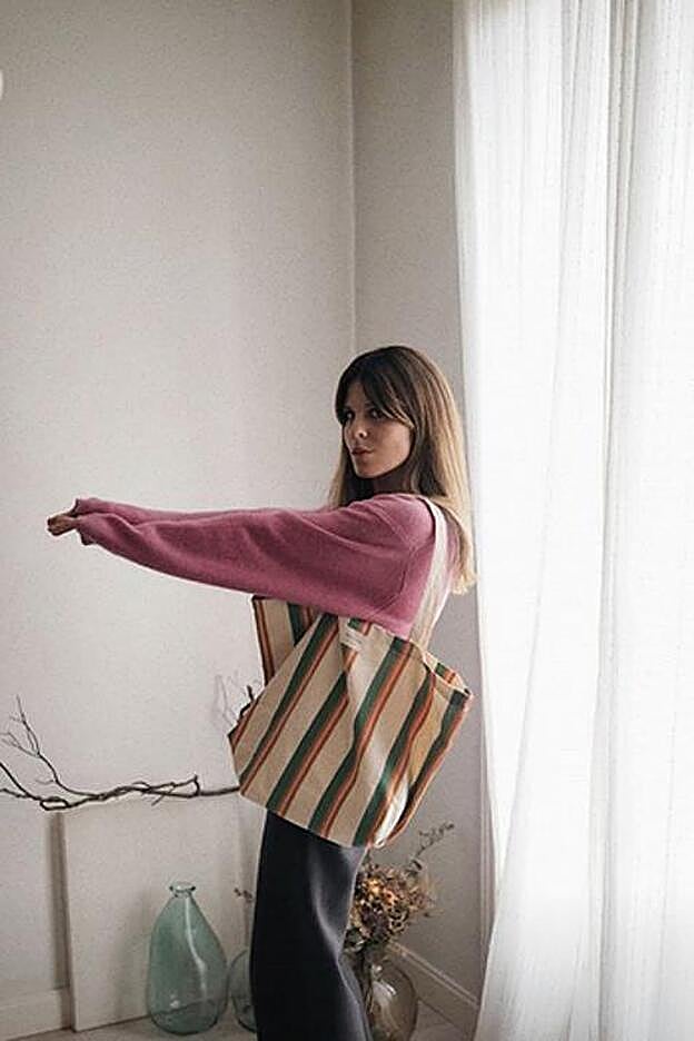 El look de Ester Bellón, el "covidlook"