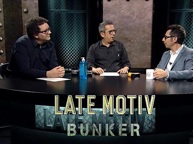 El 'late motiv' de Buenafuente en un búnker.