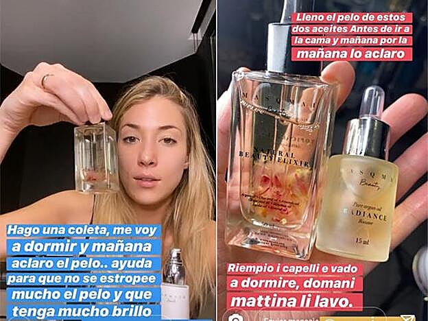 Alice Campello ha revelado los dos pasos con los que consigue mantener su melena perfecta todo el año.