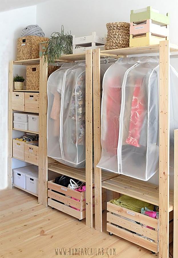 Fotos: 8 ideas para organizar tu armario vistas en Pinterest