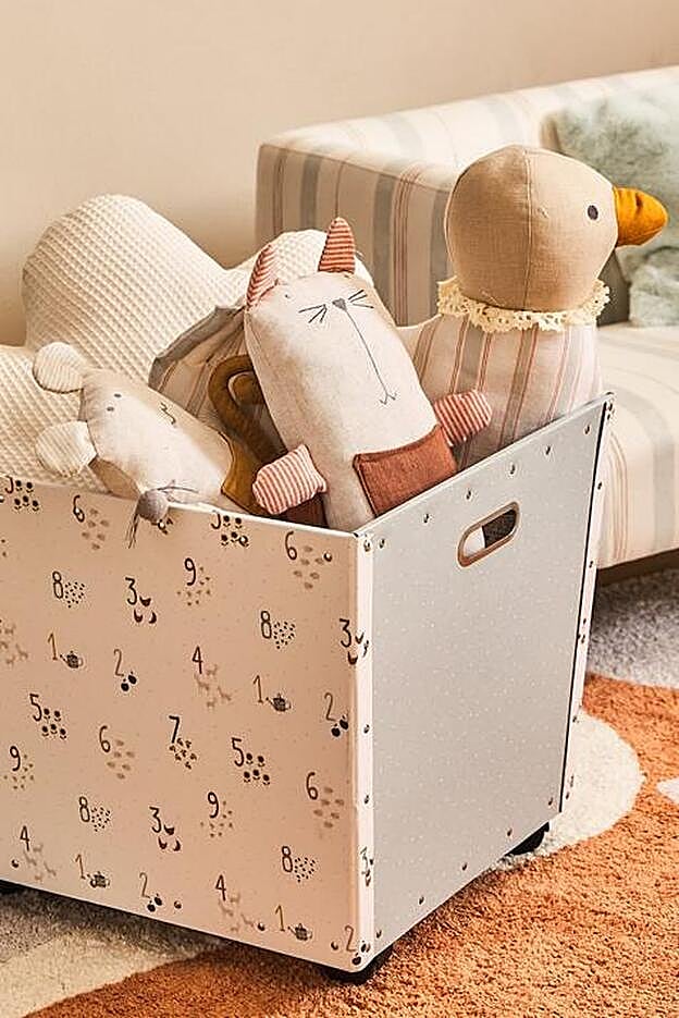 Carrito de almacenaje de Zara Home, 29,99 euros.