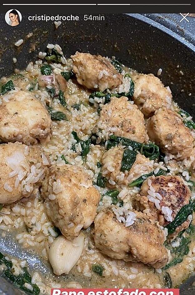 El rape estofado de Pedroche